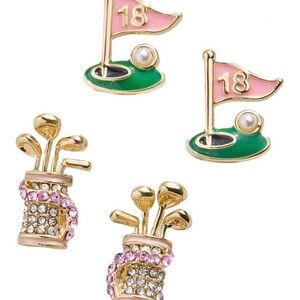 ⛳️New - Women’s Pink Golf Earrings